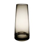 JARRON CRISTAL 25CM *GRIS/ORO