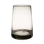 JARRON CRISTAL 19CM *GRIS/ORO