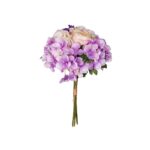 BOUQUET ROSA/CAPULLO/HORT. X7 32CM