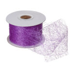 CINTA TELA ARAÑA 5CMX20M (05) *PURPURA