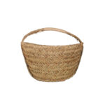 CESTA REDONDA ESPARTO 45CMx28CM ASA *NATURAL