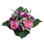 BOUQUET PEONIAS,CAPULLOS,LILY