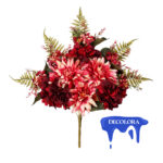 R.ENC.ZINNIA/HORTENSIA *ROJO