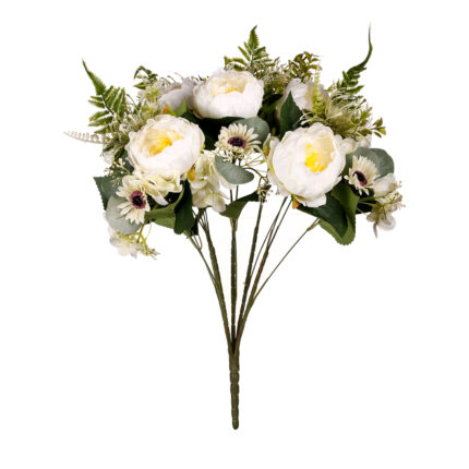 R.GIG.PEONIA/ARAÑA/HORTENSIA *BLANCO