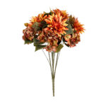 R.GIG.ZINNIA/HORTENSIA *MARRON