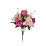 BOUQUET MIX ROSAS *MALVA
