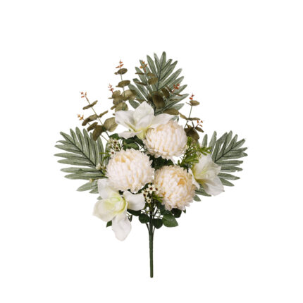 R.ENC.CHRYSANTHEMUM/EUCALYPTO