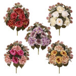 R.ENC.HOJAS/ROSA ING. *FUXIA