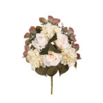 R.ENC.HOJAS/ROSAS *FUXIA