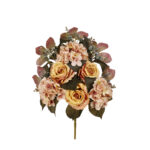 R.ENC.HOJAS/ROSAS *FUXIA