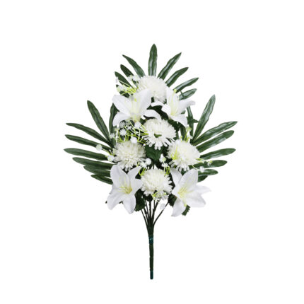 R.ENC.CRISTANTEMO/LILIUM *FUXIA