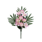 R.ENC.CRISTANTEMO/LILIUM *FUXIA