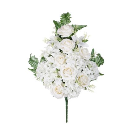 R.ENC.HORTENSIA/ROSA *BLANCO