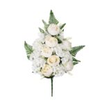 R.ENC.HORTENSIA/PEONIA *BLANCO