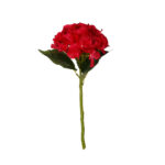 V.HORTENSIA TALLO CORTO *ROJO