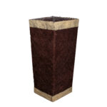 CONO CUADRADO SISAL 2 (61019) *CAFE