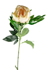 VARA PEONIA ARTIFICIAL 80CM *CREMA