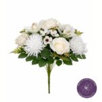 R. ROSA, ORQUIDEA Y CRISANTEMO