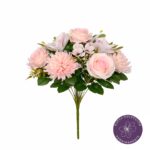 R. ROSA, ORQUIDEA Y CRISANTEMO