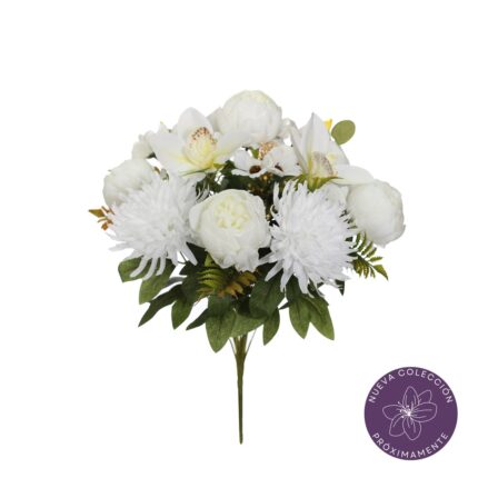 R. PEONIA, ORQUIDEA Y CRISANTEMO