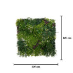 PLACA JARDIN VERT. VARIADA