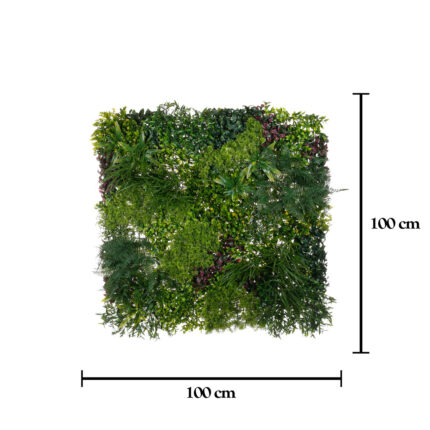 PLACA JARDIN VERT. VARIADA