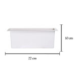 JARDINERA PLASTICO 37x8x10CM
