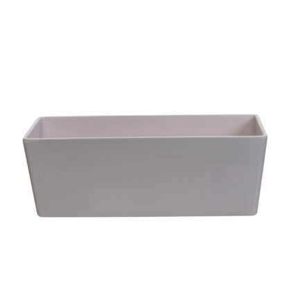 JARDINERA PLAST. 22x8x8 *BLANCO