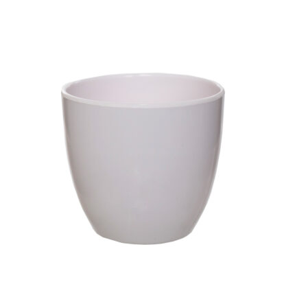 MACETERO PLAST. 10CM DIAM. *BLANCO