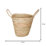 CESTA MIMBRE ASAS 17CMx22CM