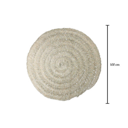 ALFOMBRA ESPARTO REDONDA 1.00MT