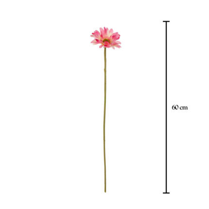 GERBERA x1 PÑA. TALLO FLOCADO *FUXIA