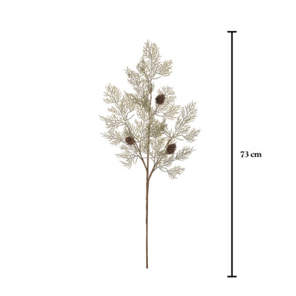VARA CEDRO CON PIÑAS 73CM