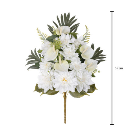 R. ENC. ZINNIA/ANTHURIUM