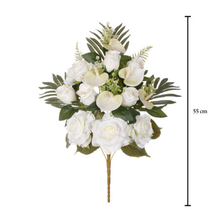 R. ENC. ZINNIA/ANTHURIUM