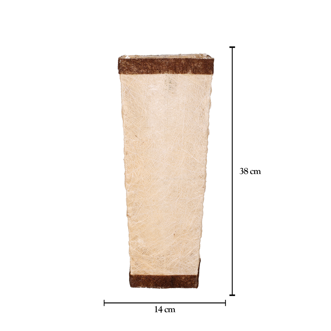 CONO CUADRADO SISAL 4 (61019) *BLANCO