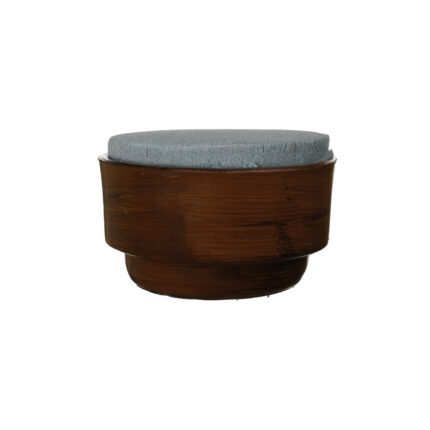 BASE CERAMICA 18CM C/CORCHO *MARRON/V.OSCURO