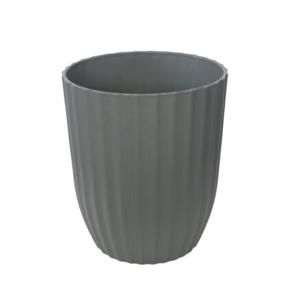 MACETERO PLAST. 37CM *GRIS