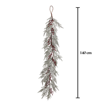 GUIRNALDA PINO/BERRY NEVADA 140CM *V.OSCURO