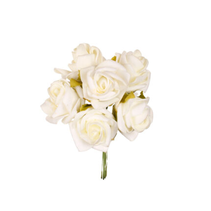 ROSA MINI(ATADO 6) *CREMA*