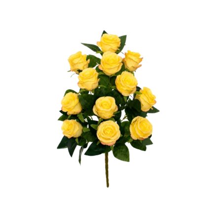 R. ENC. ROSAS 50CM *AMARILLO