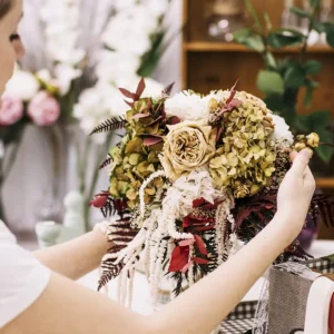 decoración otoño floristería