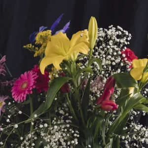 flores artificiales difuntos