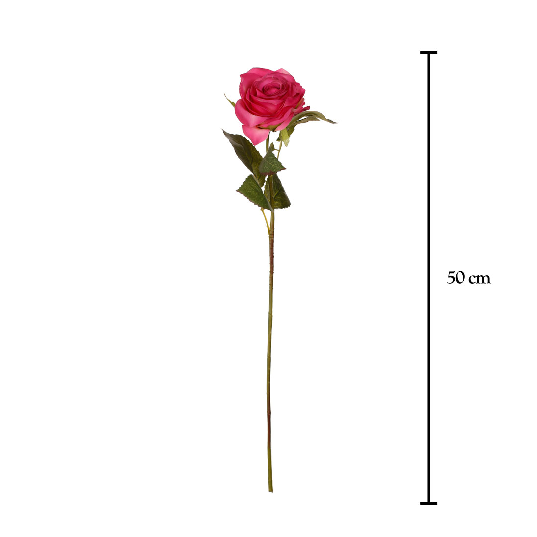 VARA ROSA 54CM *FUXIA