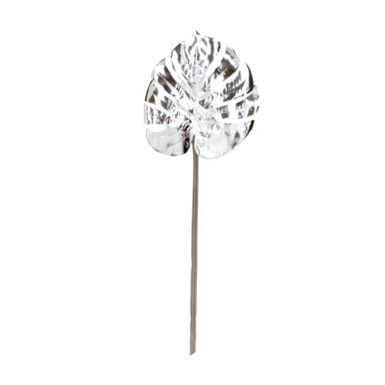 HOJA MOSTERA 68CM (15) *PLATA