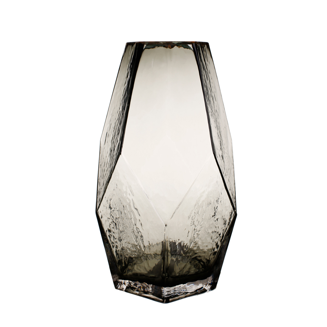 88100097-25.13.jpg JARRON CRISTAL 24CM *GRIS/ORO
