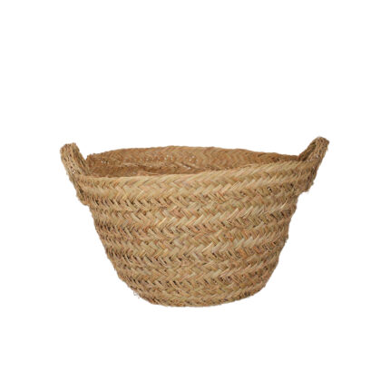 CESTA ESPARTO 50CMx30CM ASAS