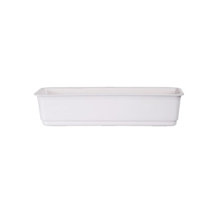 JARDINERA PLAST. 26.5x7x6CM *BLANCO