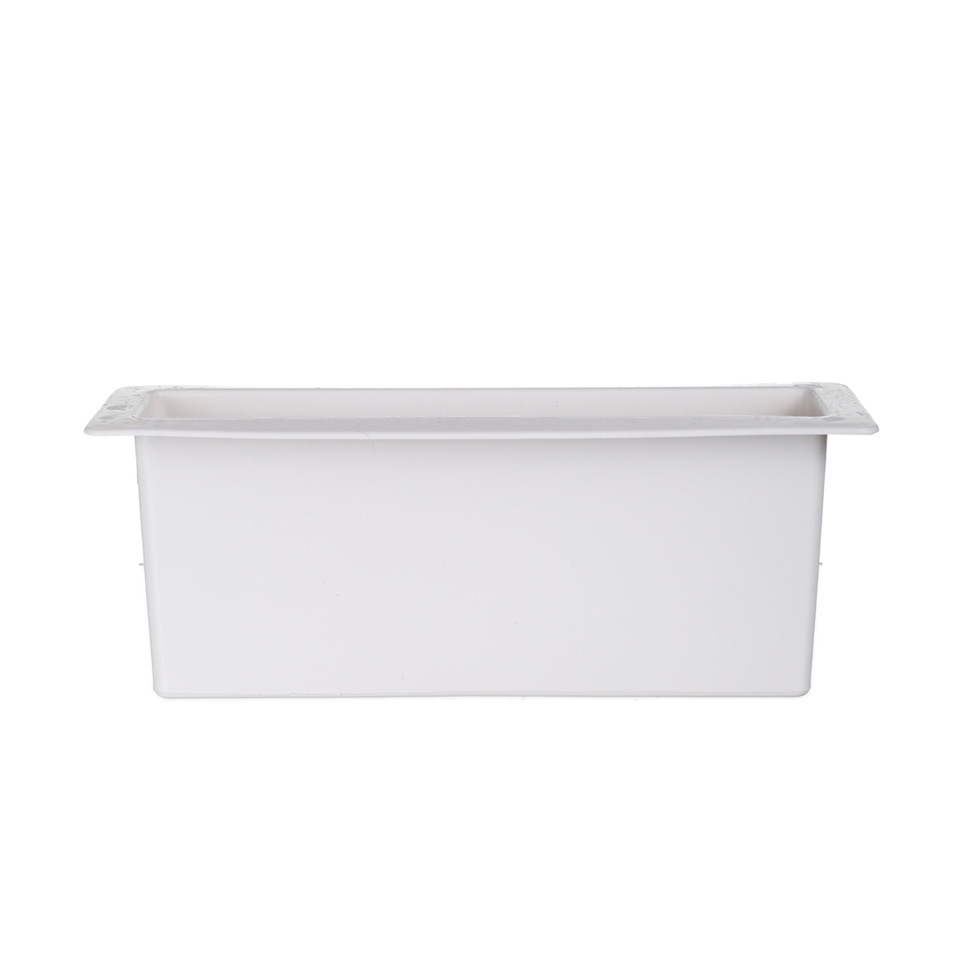 88500007-0.jpg JARDINERA PLAST. 26x7.5x9.5CM *BLANCO