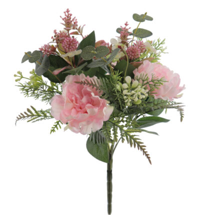 BOUQUET SILVESTRE PEONIAS (12) *ROSA